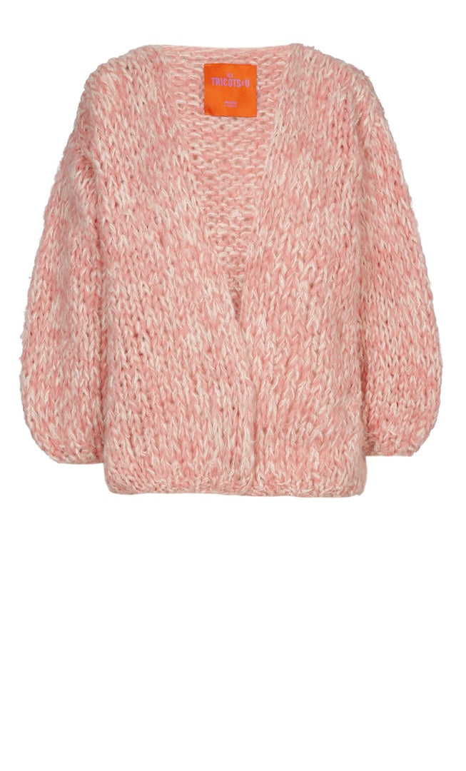 Cashmere Cardigan Pale Pink