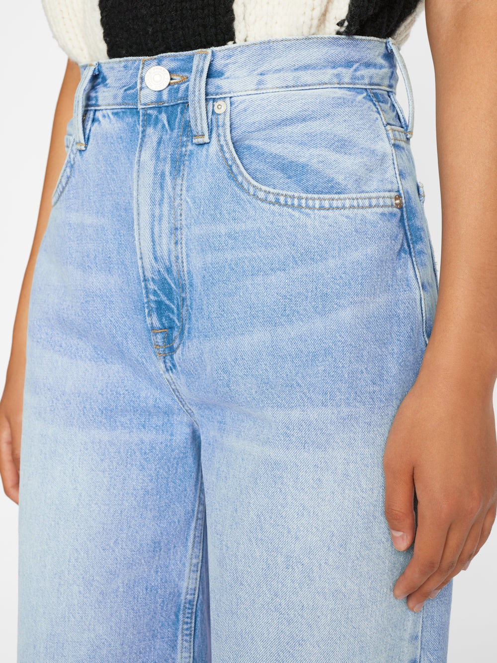 High Rise Wide leg Bermuda
