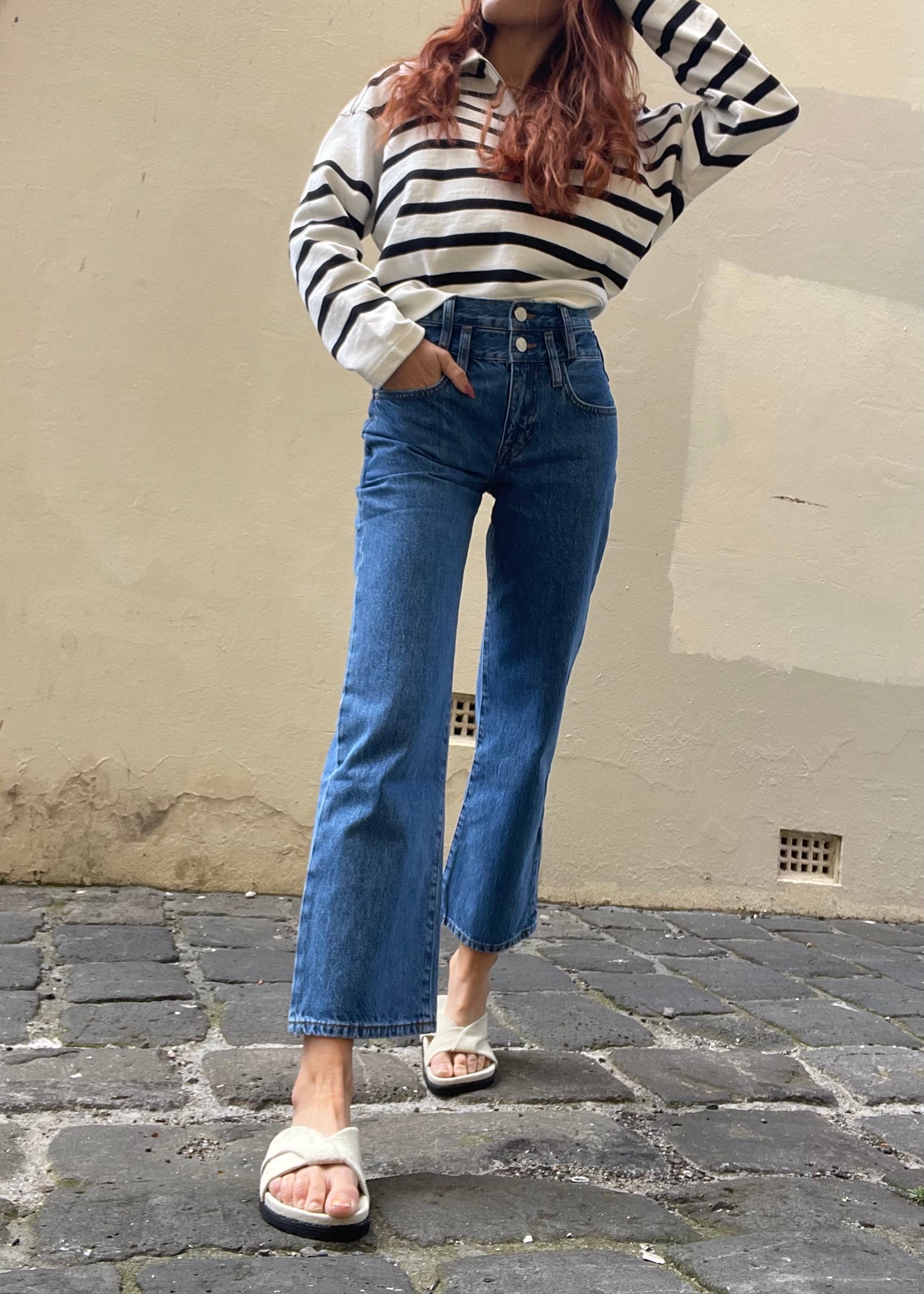 Le Jane Crop Double Waistband Sea Level