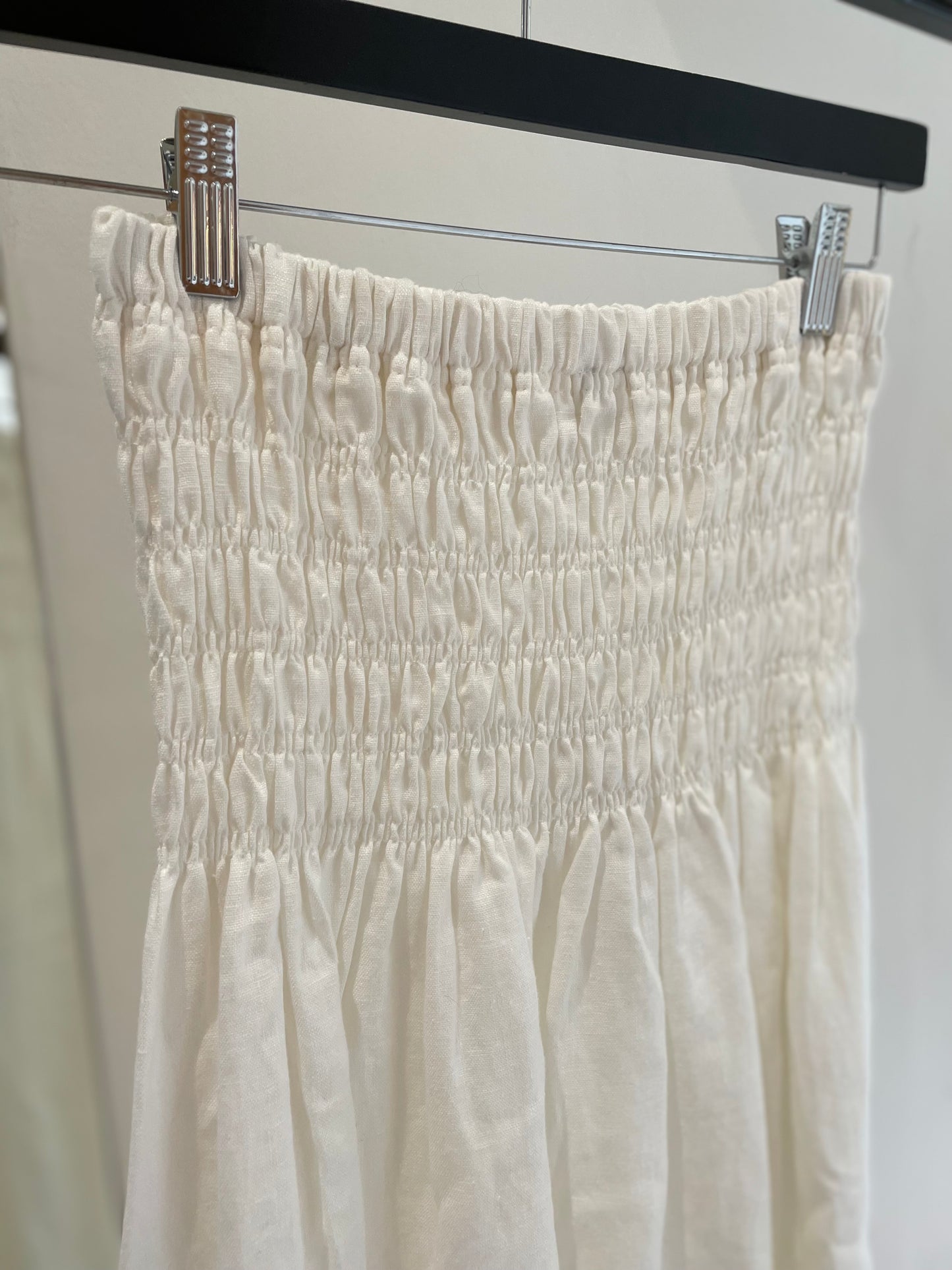 Selena Smocked Long Skirt - size S
