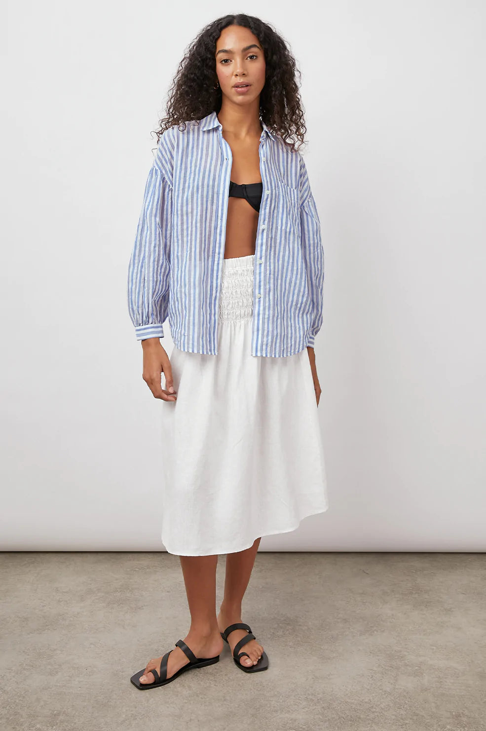 Janae Lighthouse Stripe Shirt