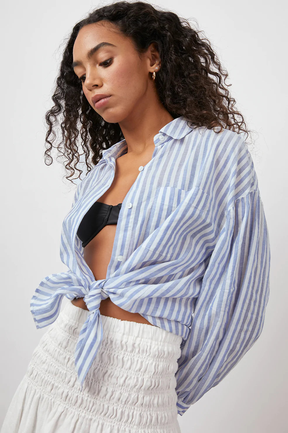 Janae Lighthouse Stripe Shirt