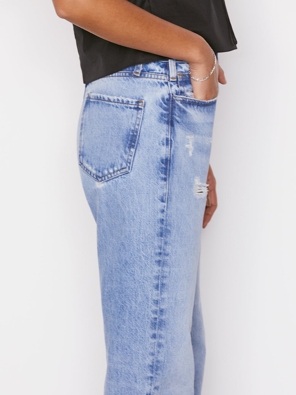 Le Jane Crop Baines Rips