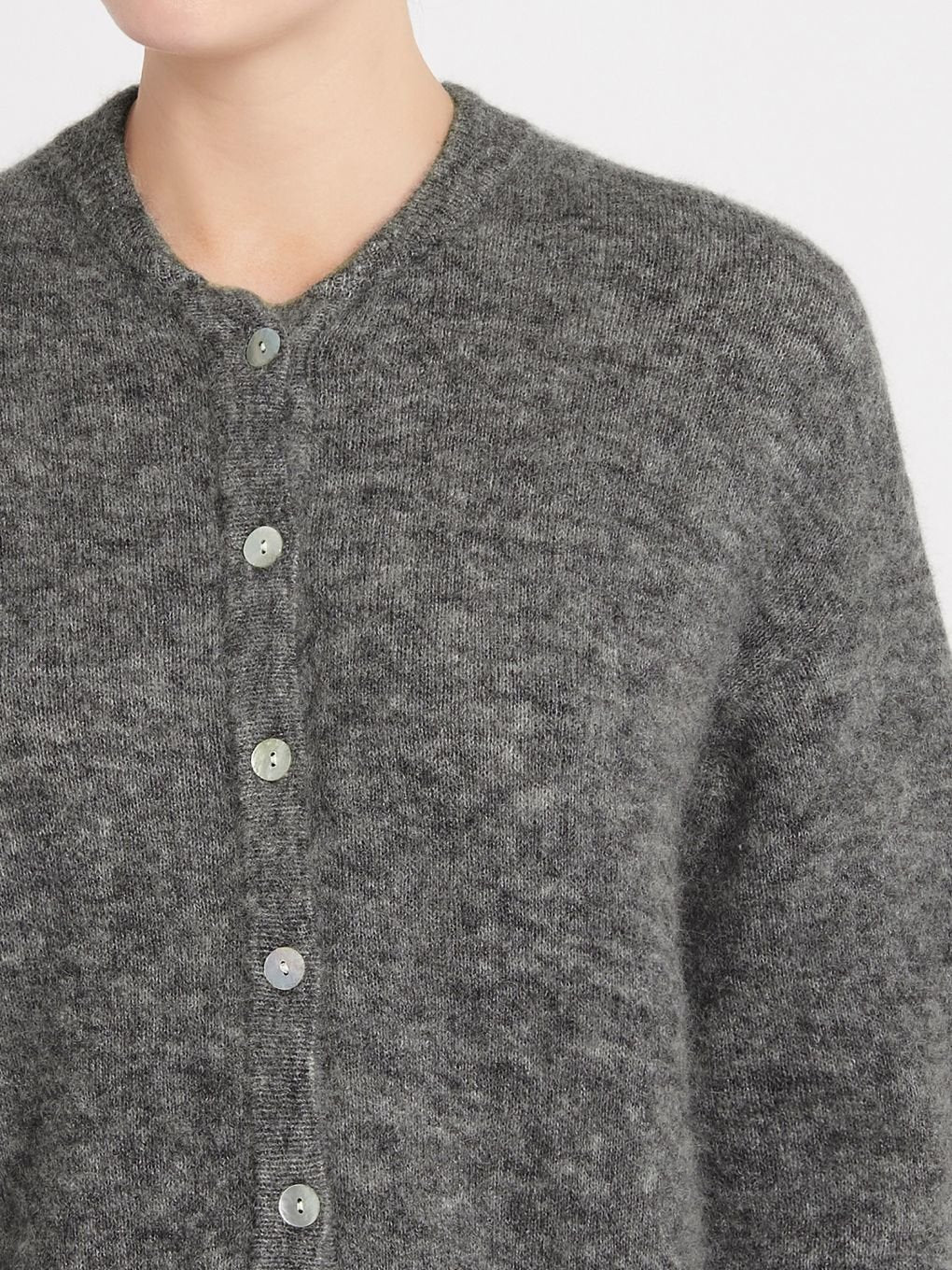 Zabidoo Cardigan Heather Grey