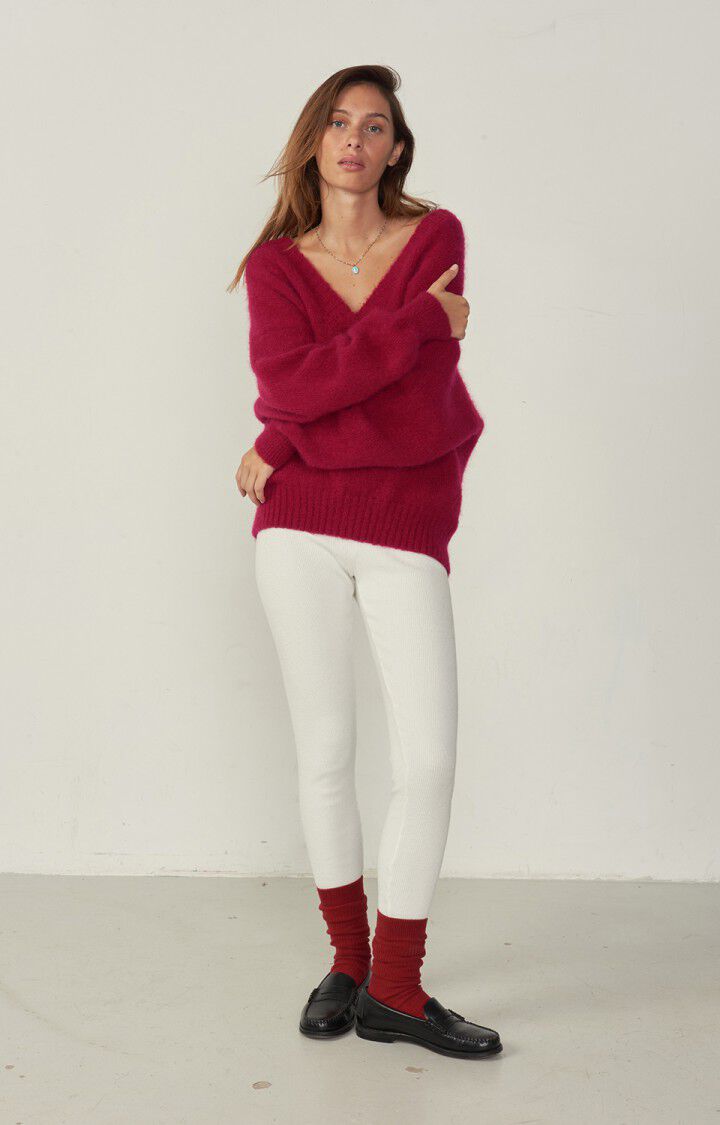 Pinobery V Neck Jumper- Caberet