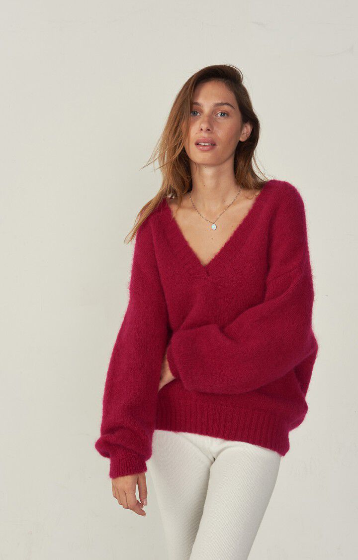 Pinobery V Neck Jumper- Caberet