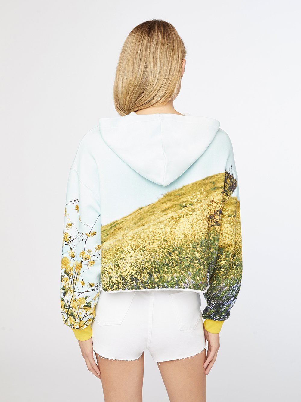 Photo Real Hoodie Flower Multi