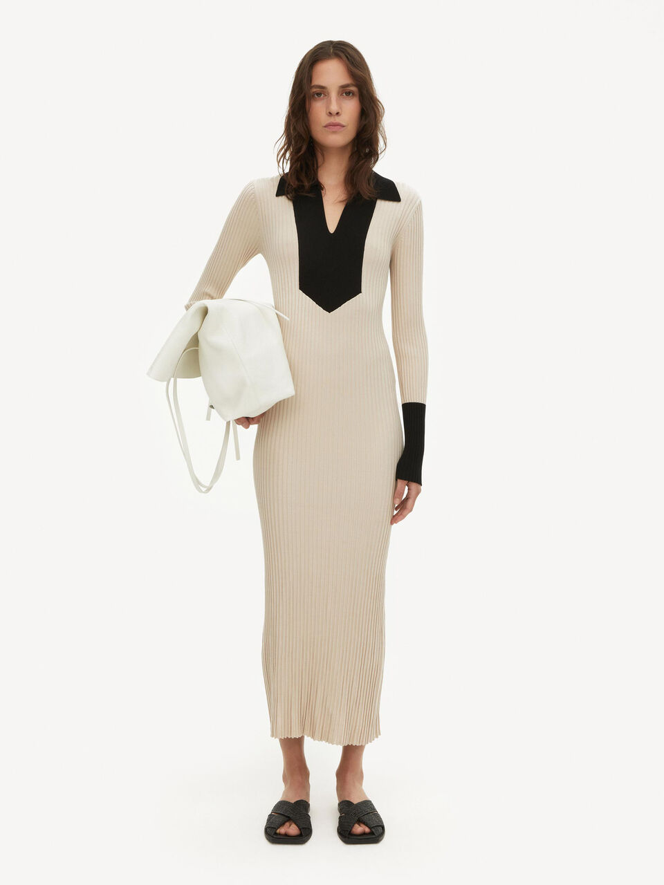 Ahnea Dress - Block stripe