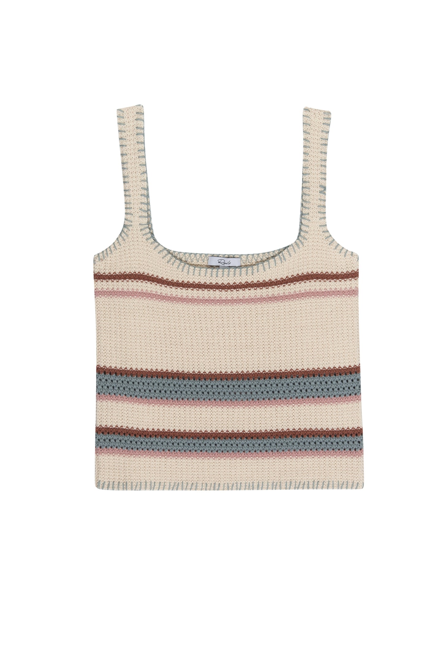 Sienna Cream Rainbow Multi - size S