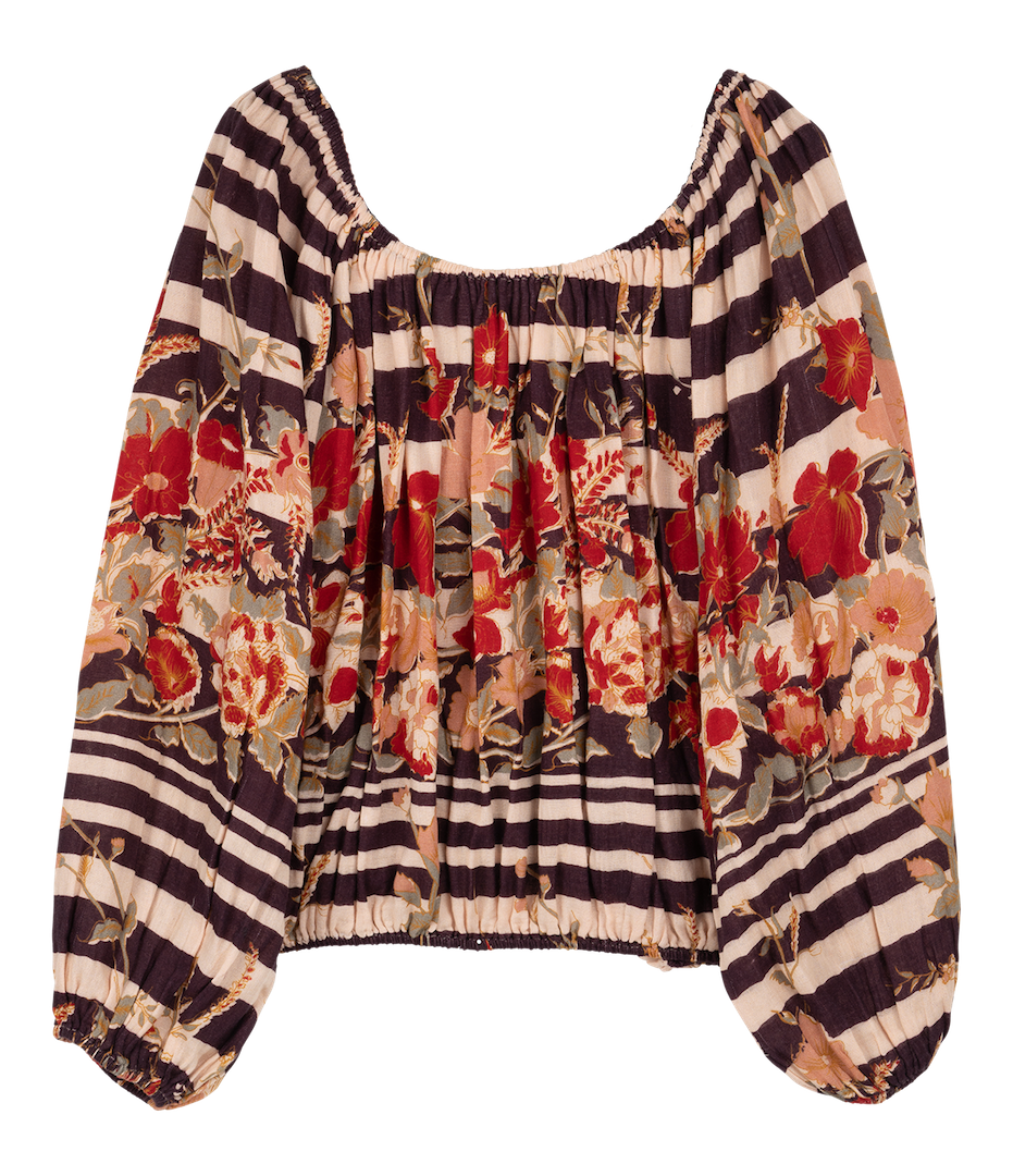 Spring Blouse - Floral Combo