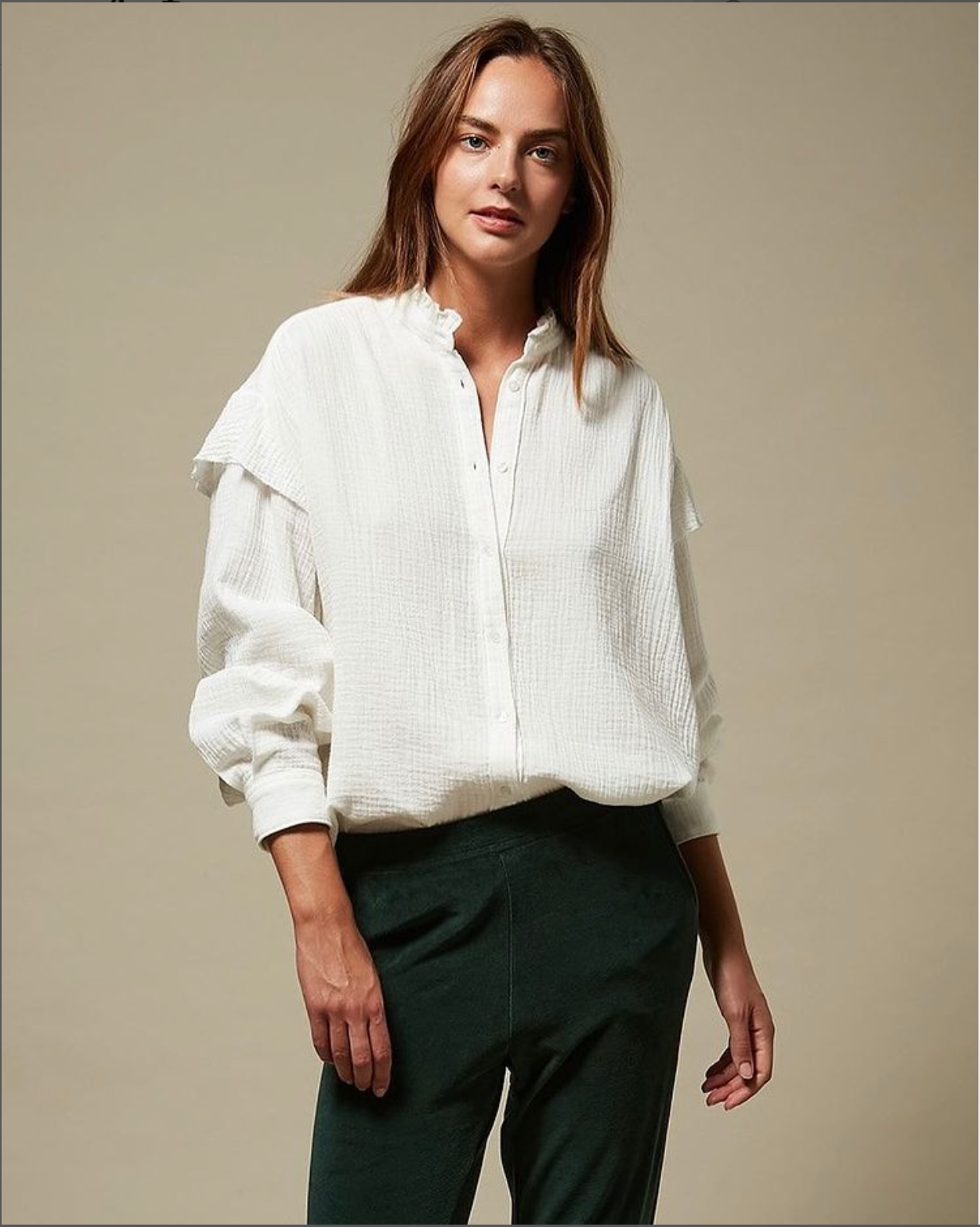 Caroline Shirt Snow