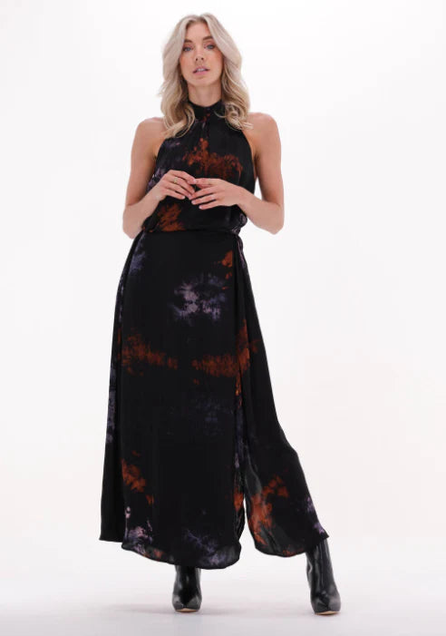 Dohar Dress - dancing flames