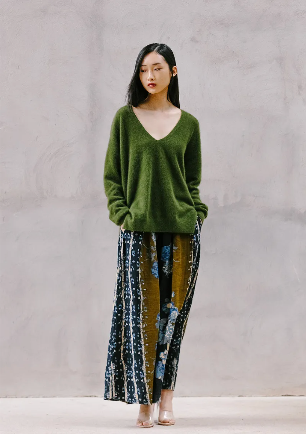 Cheryl Knitted Sweater - Khaki