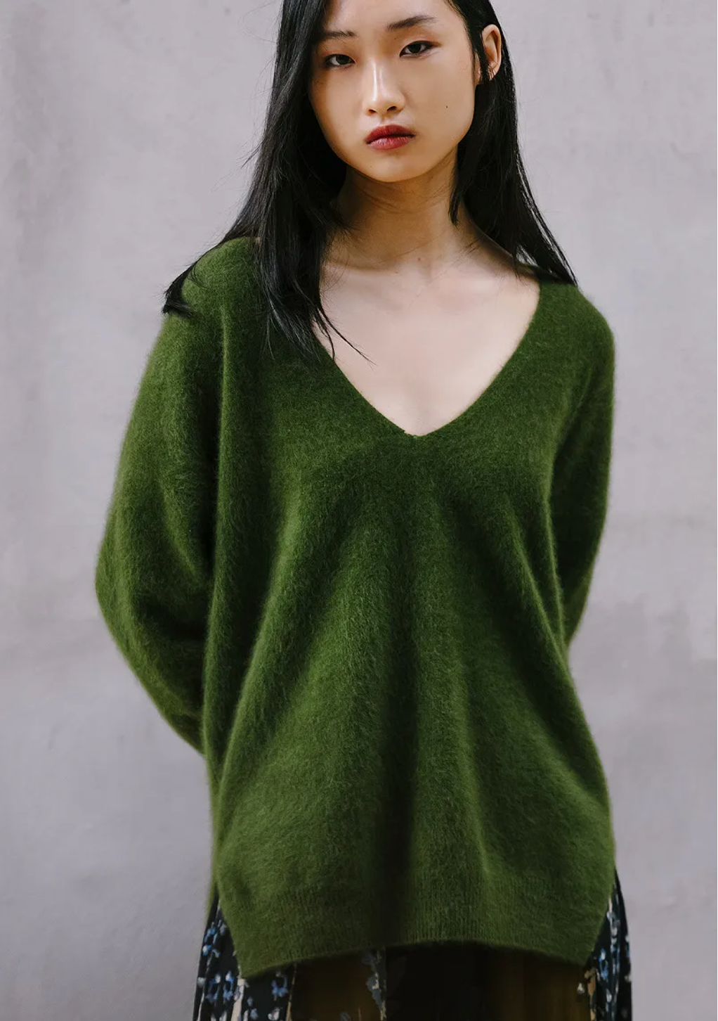 Cheryl Knitted Sweater - Khaki