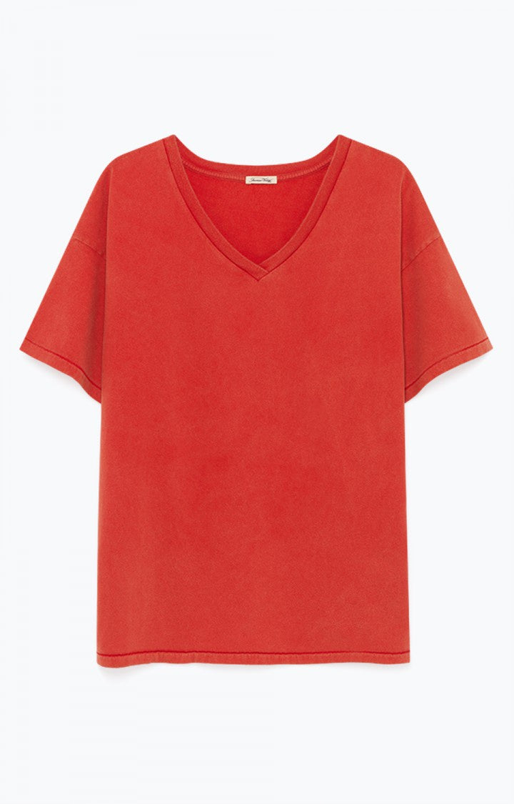 Fuz V Neck Tee Vintage Falmingo