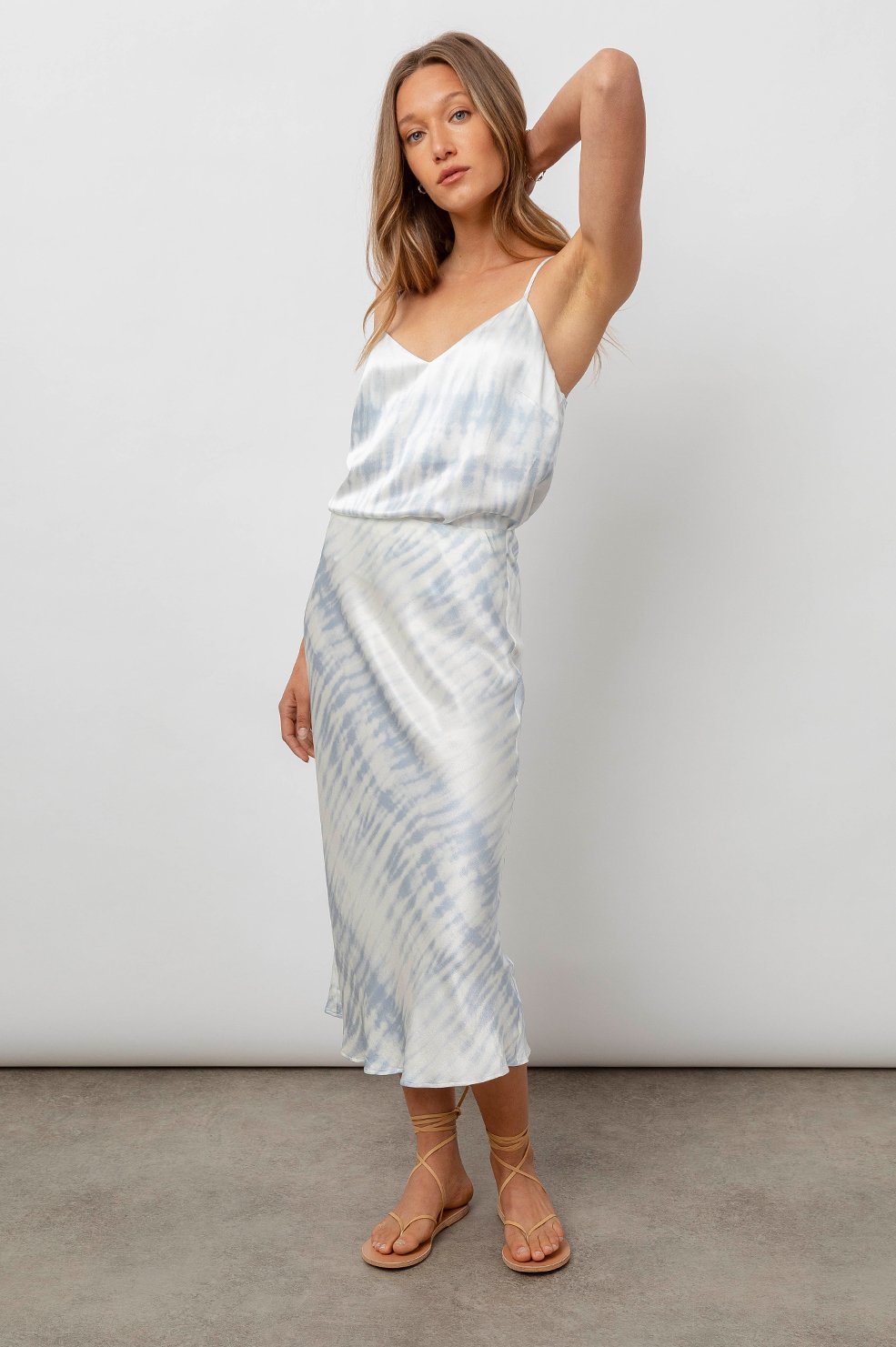 Anya Skirt - Blue Tide - size S