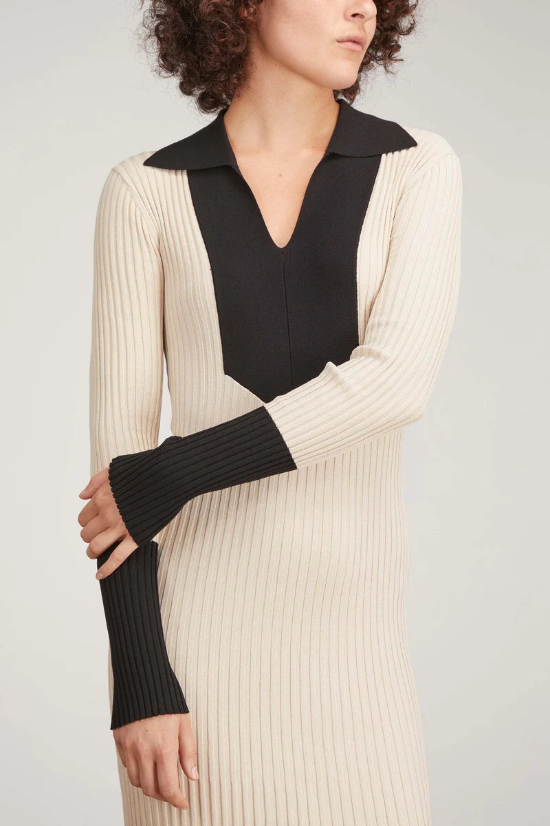 Ahnea Dress - Block stripe