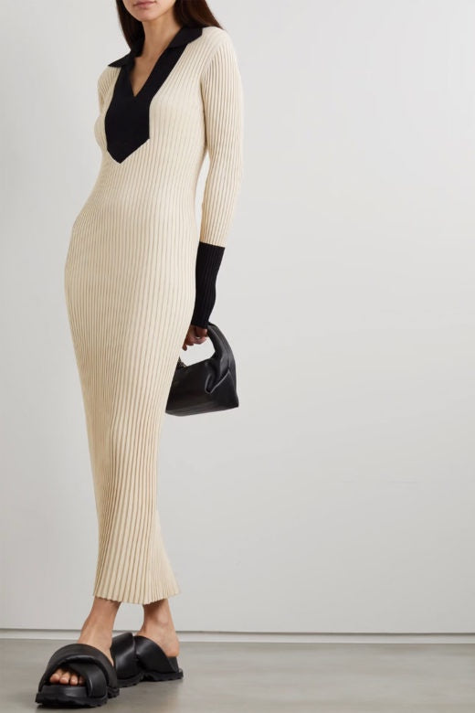 Ahnea Dress - Block stripe