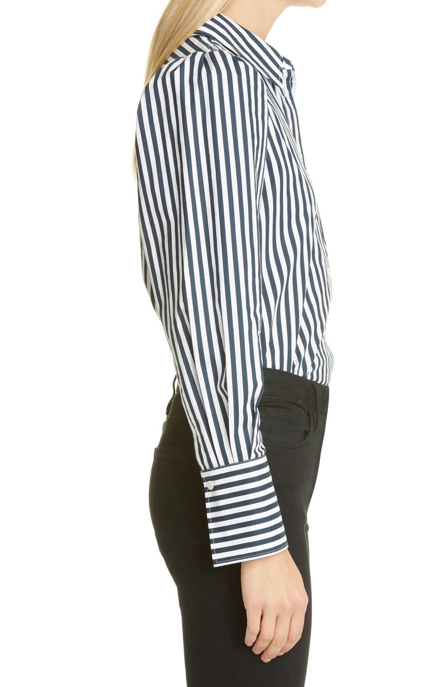 Voluminous Puff Sleeve Shirt - Noir