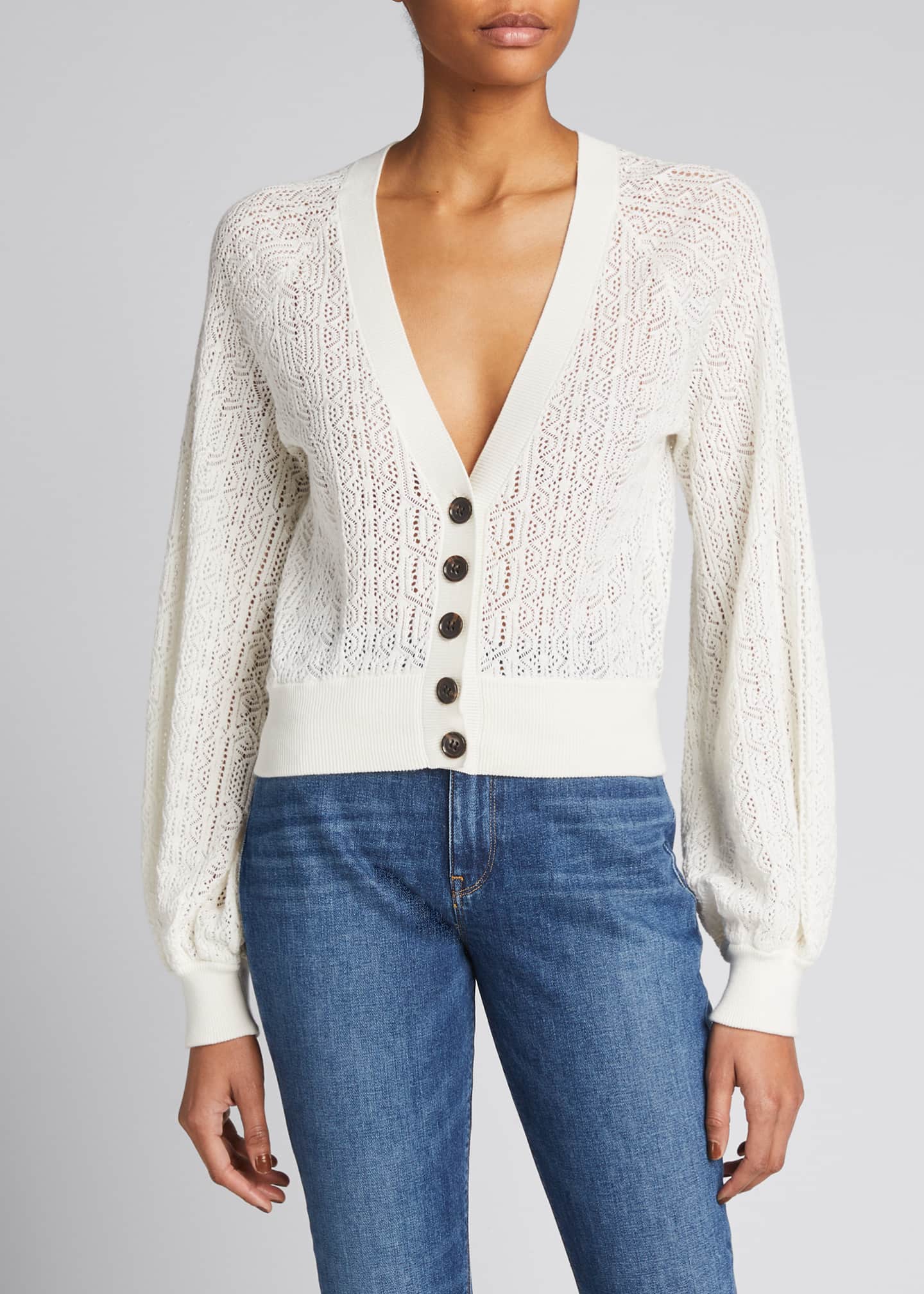 Chain Lace Cardigan