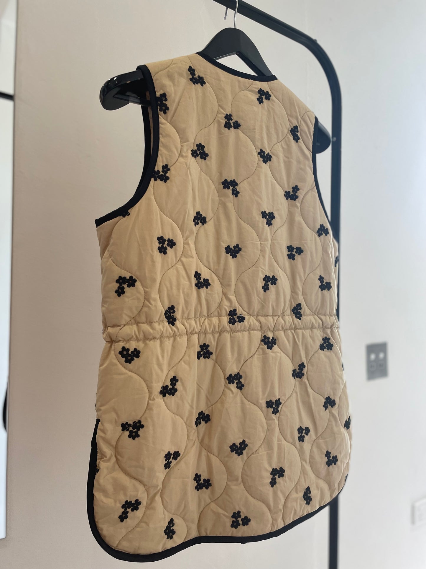 Wisteria Quilt Waistcoat - size M