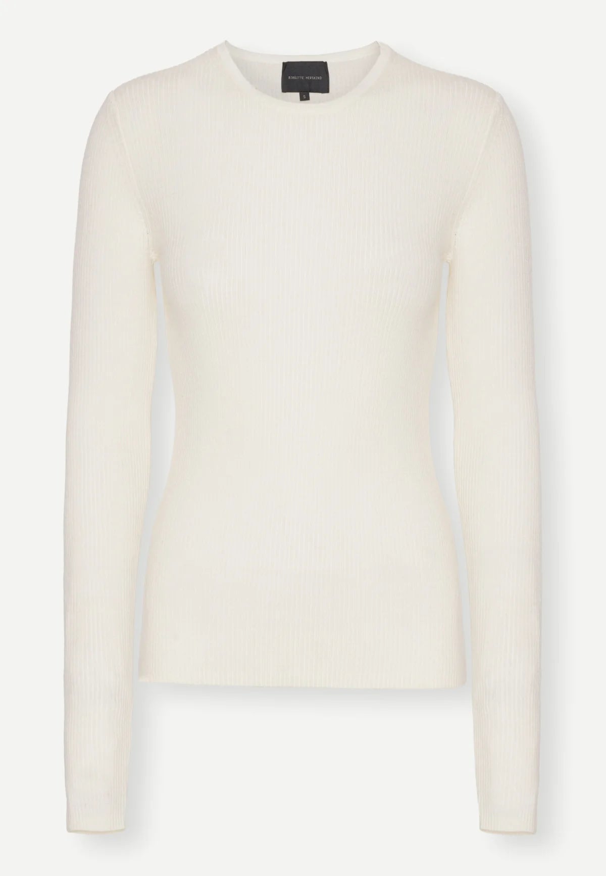 Camb Knit Blouse - Off White