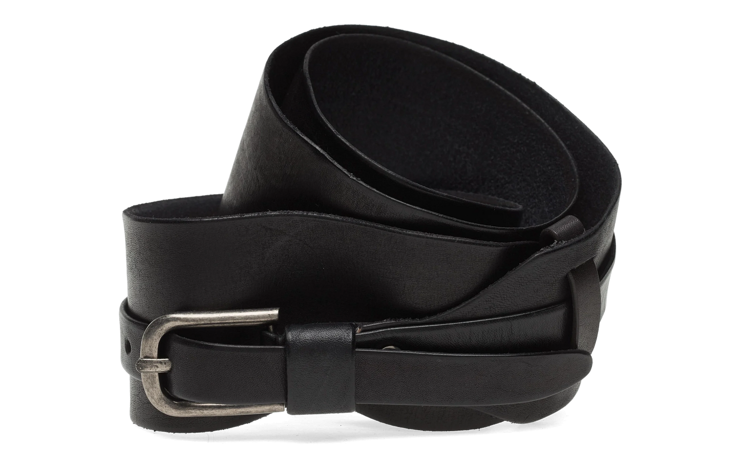 Eva - Leather Wide Belt