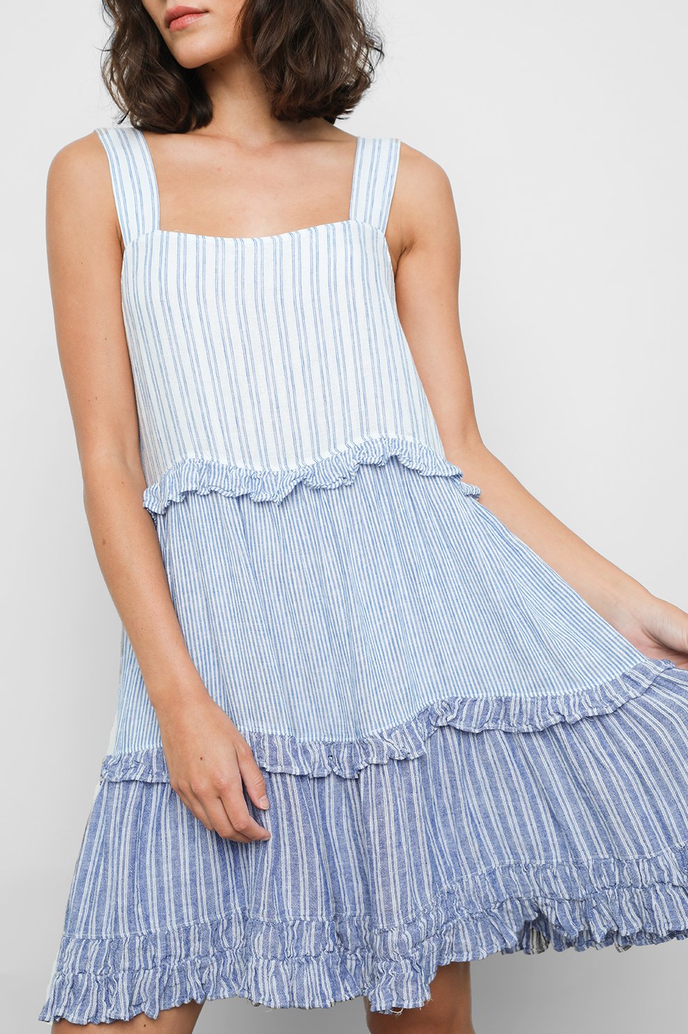 Sandy Dress Mixed Coast Stripe - size S