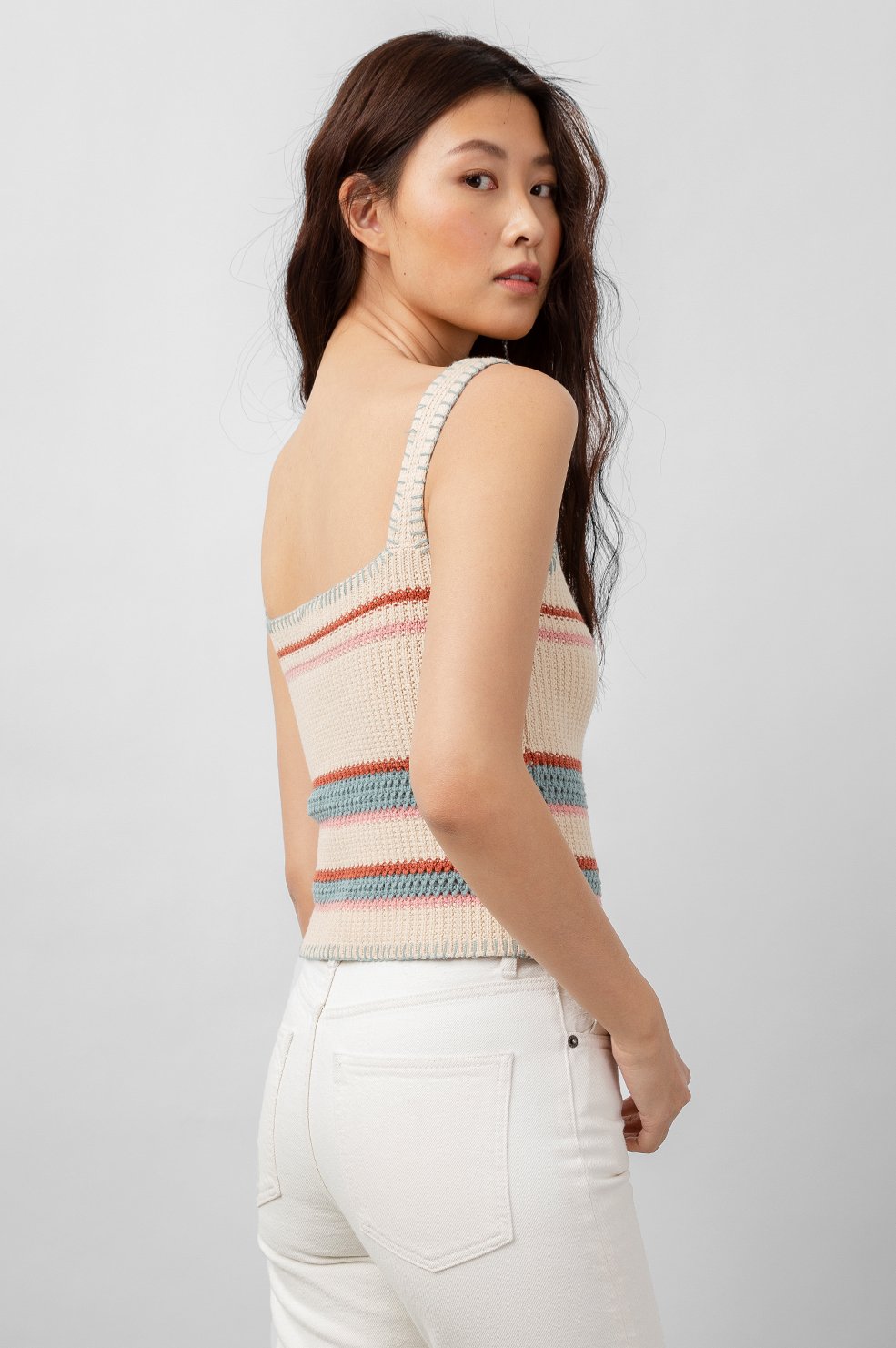 Sienna Cream Rainbow Multi - size S