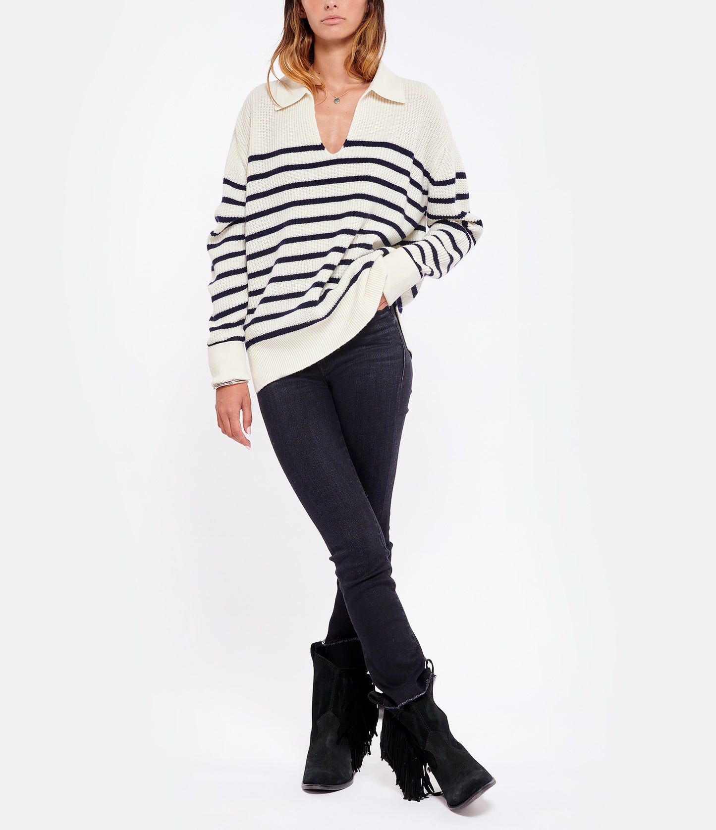 Valdi Polo Neck Sweater