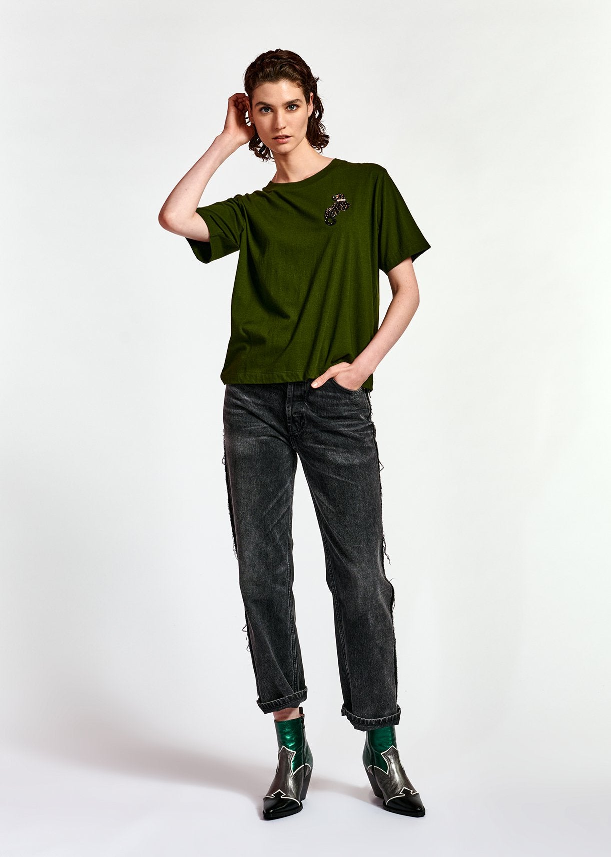 Wanthera T-Shirt - Palace Green