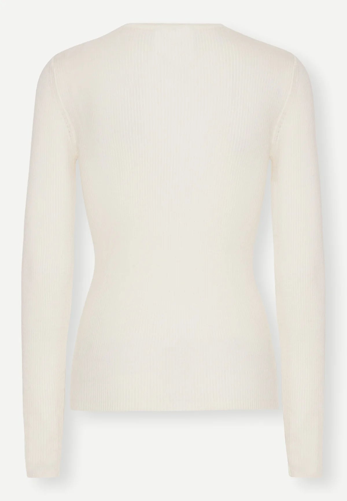 Camb Knit Blouse - Off White
