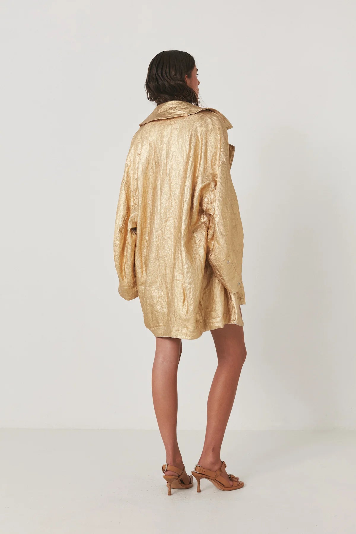 Jacqline Midas gold jacket