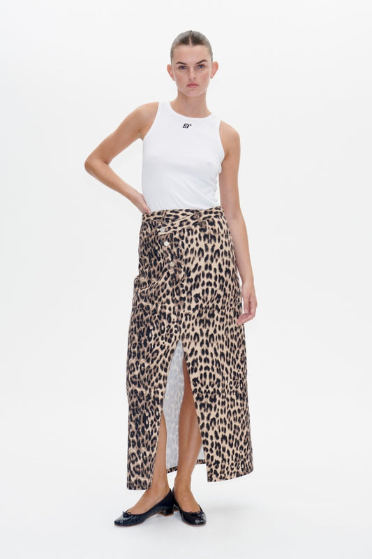 Sigge Skirt Brown Baum Leopard