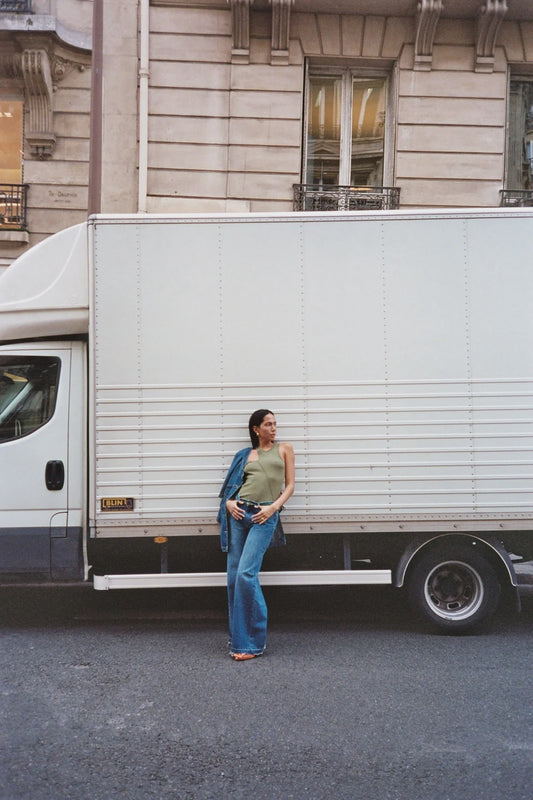 Jeta Jersey Two Strap Top