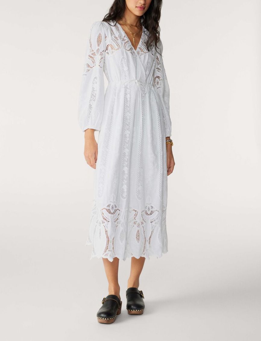 eloise Dress Ecru