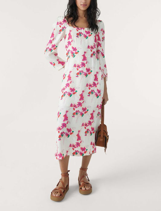 Elonor  Dress Ecru
