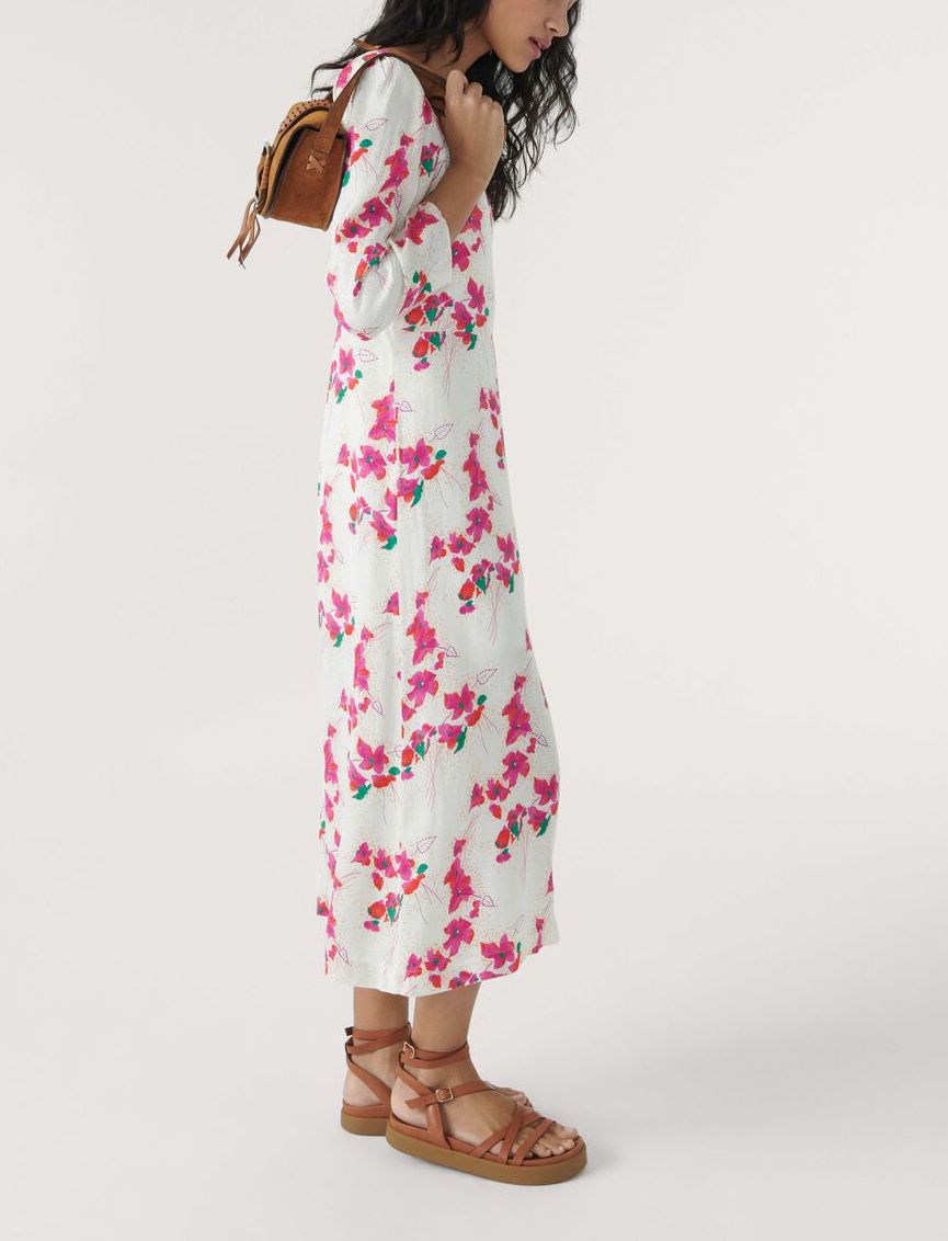 Elonor  Dress Ecru