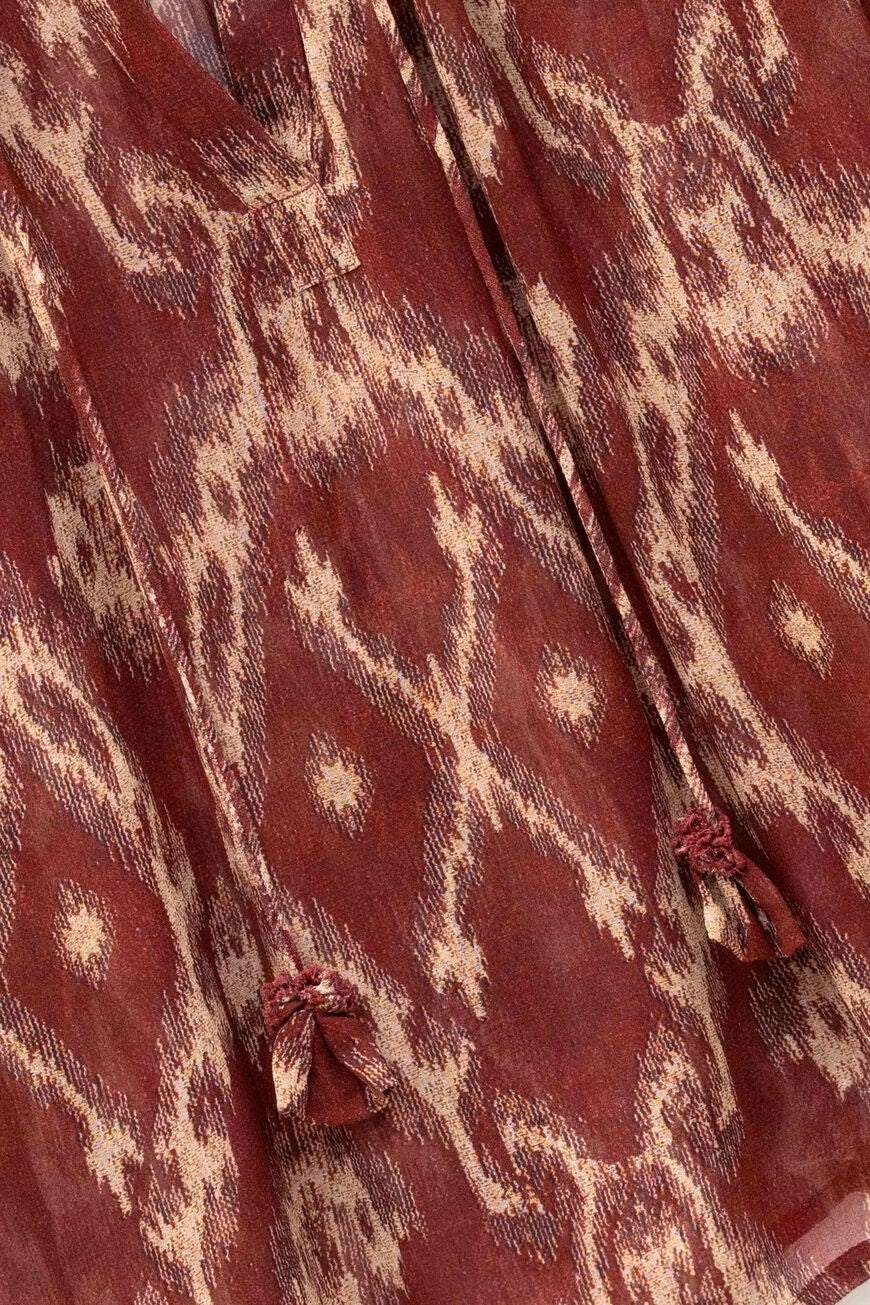 Menaelle Blouse - Brique