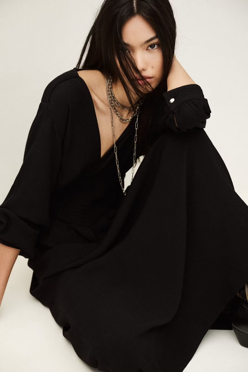 AMBRA elegant midi dress