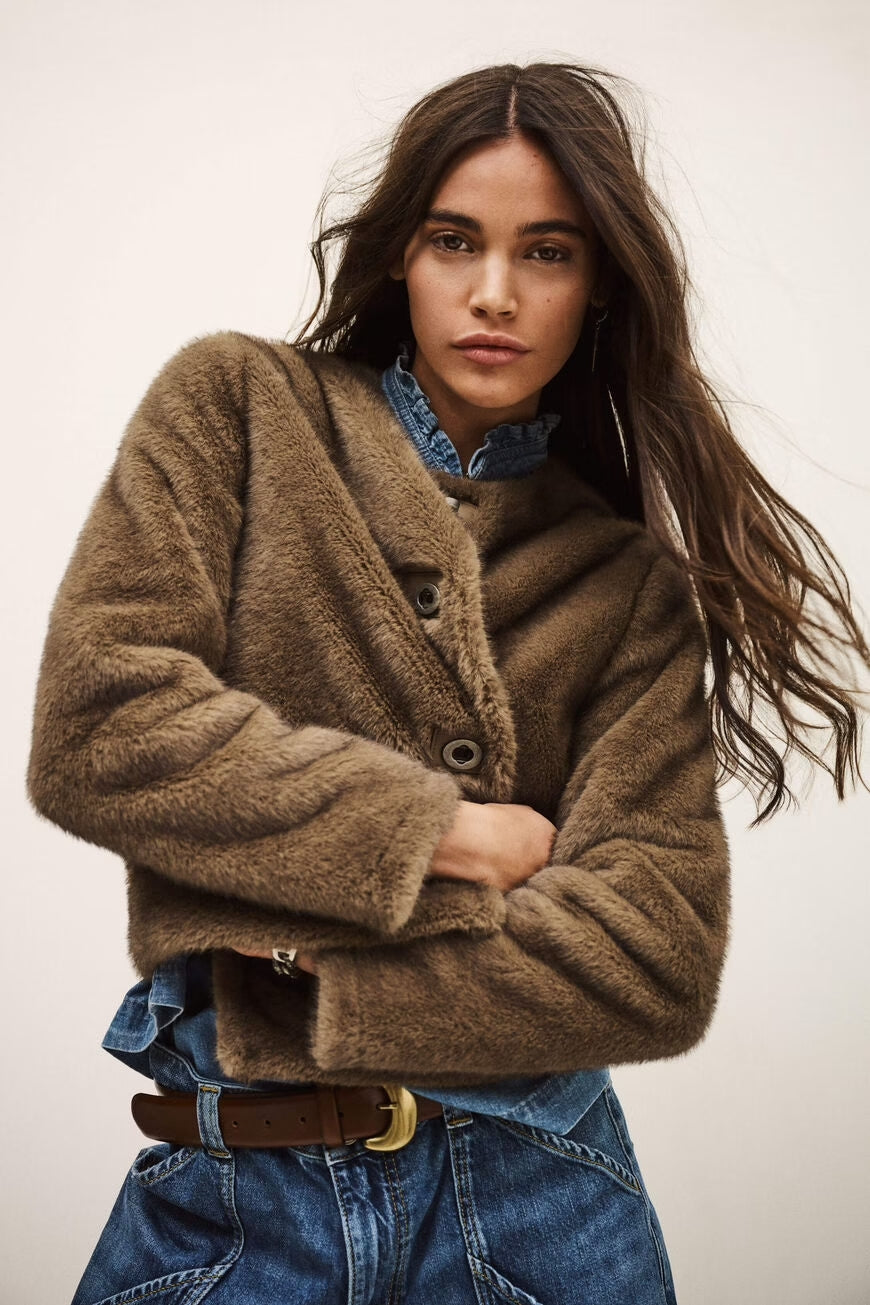 BASIL straight-cut jacket