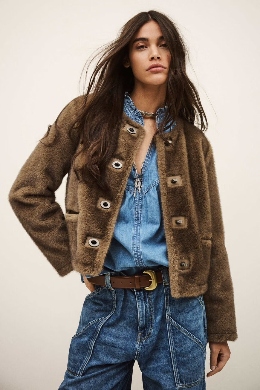 BASIL straight-cut jacket