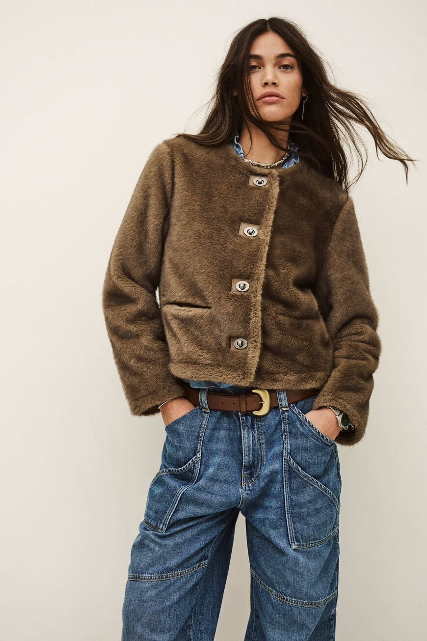 BASIL straight-cut jacket