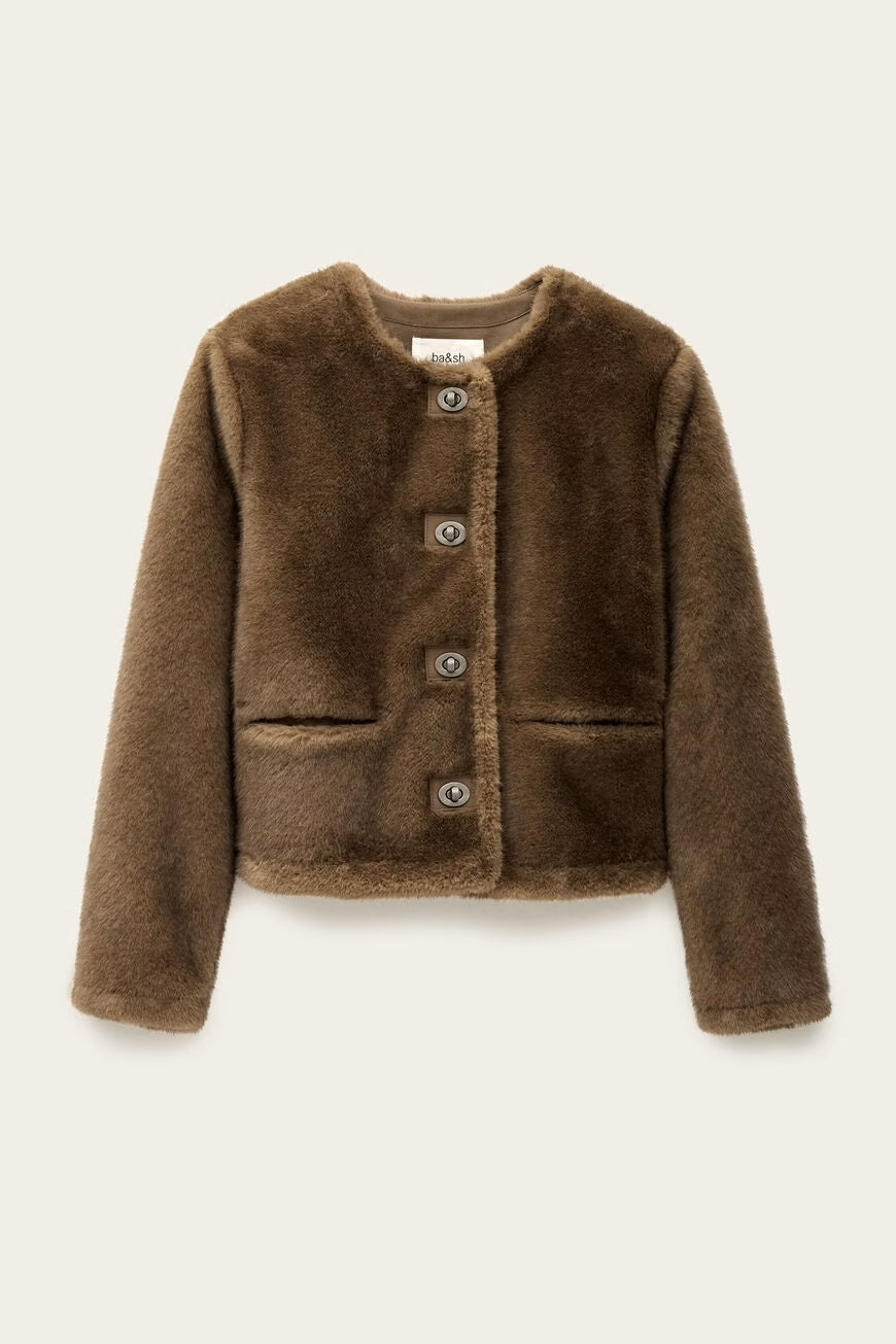 BASIL straight-cut jacket