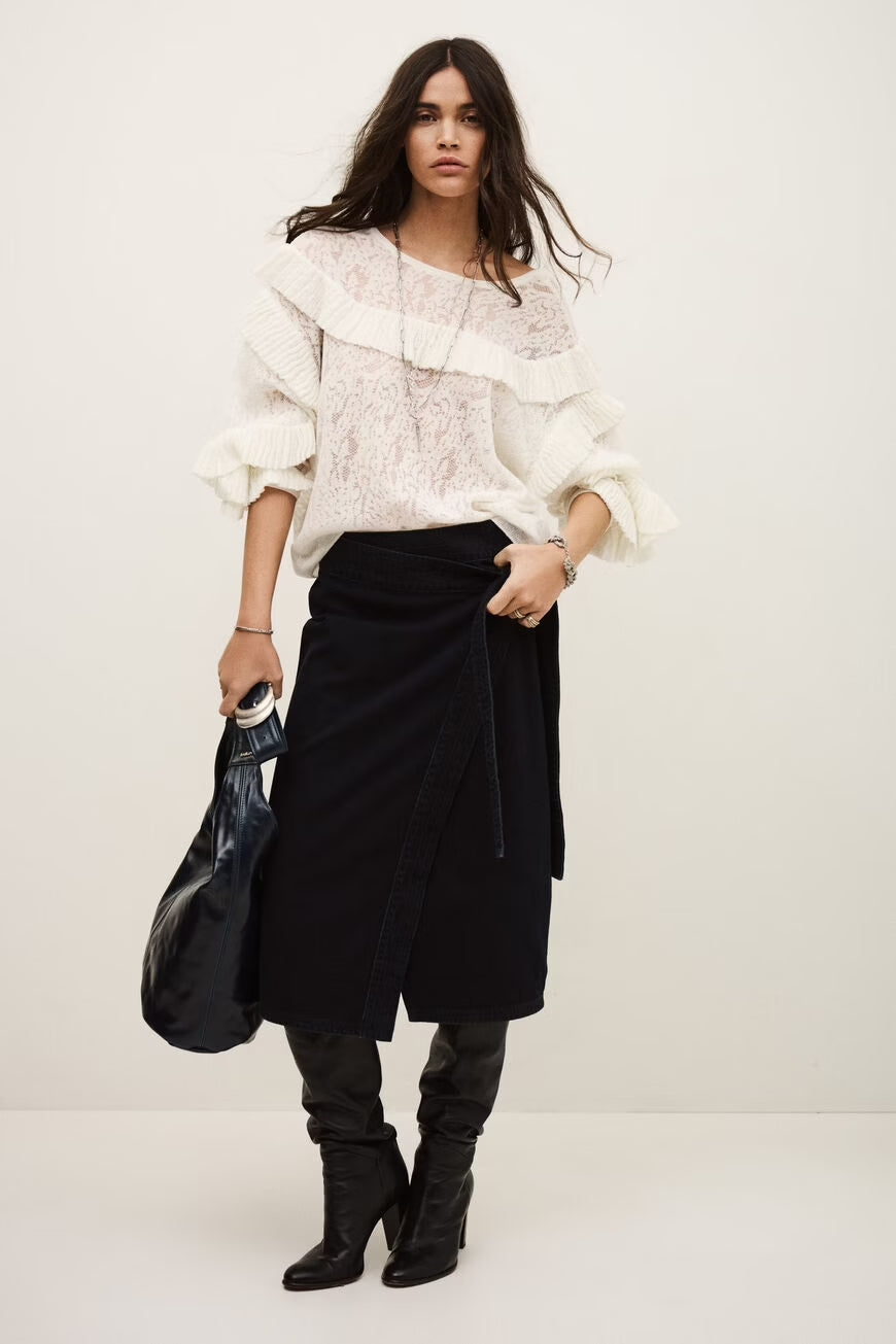 LUCAS oversize lace jumper