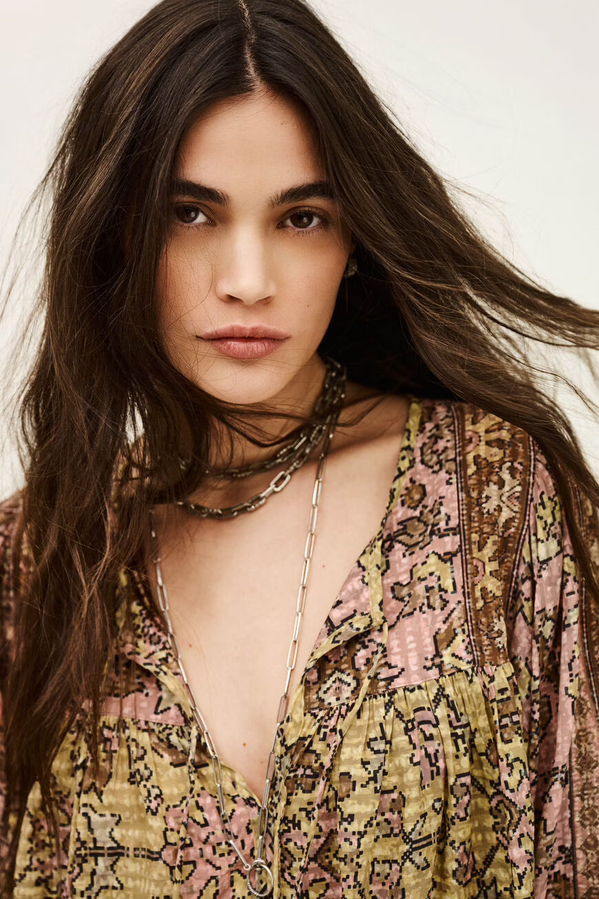 Pamila Blouse - Jaune