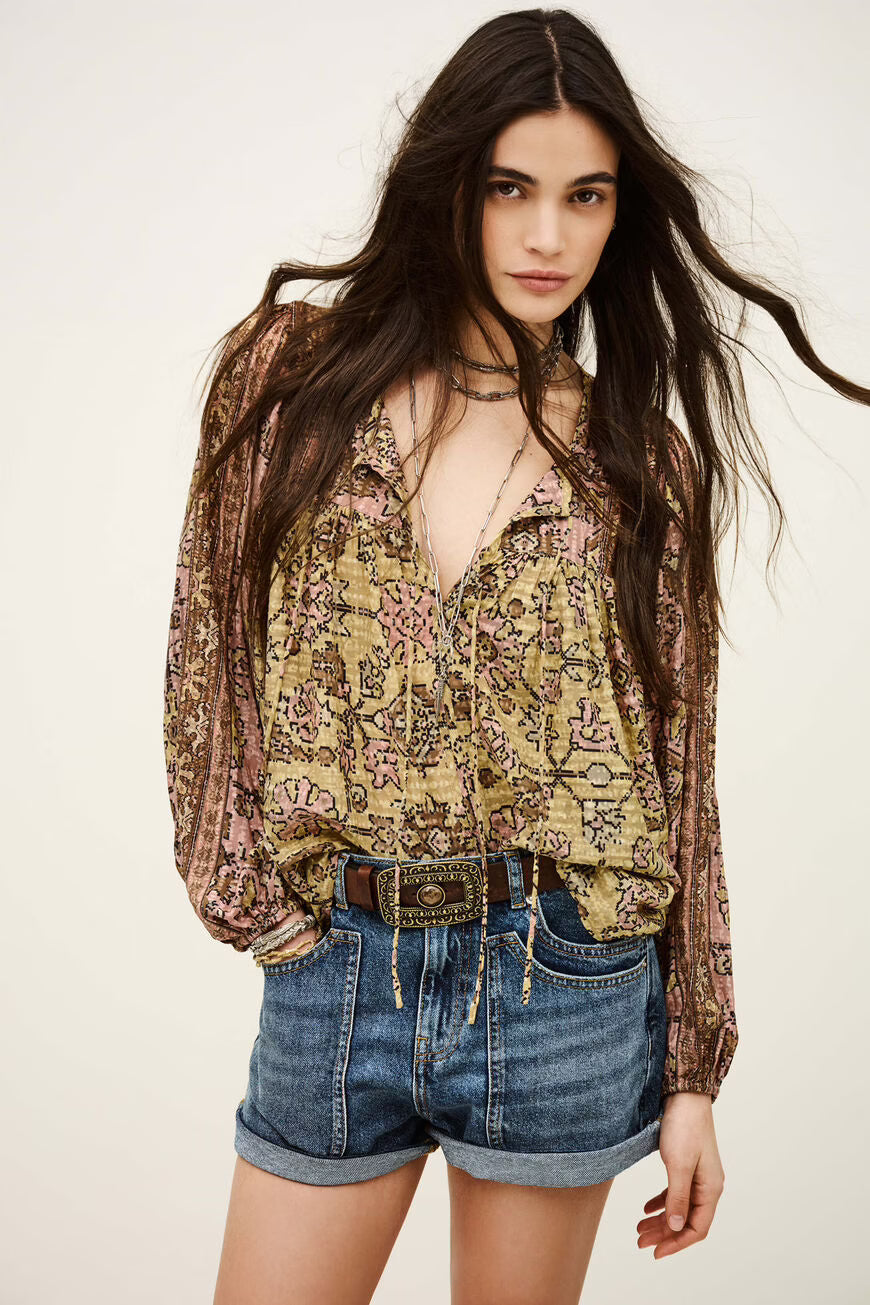 Pamila Blouse - Jaune