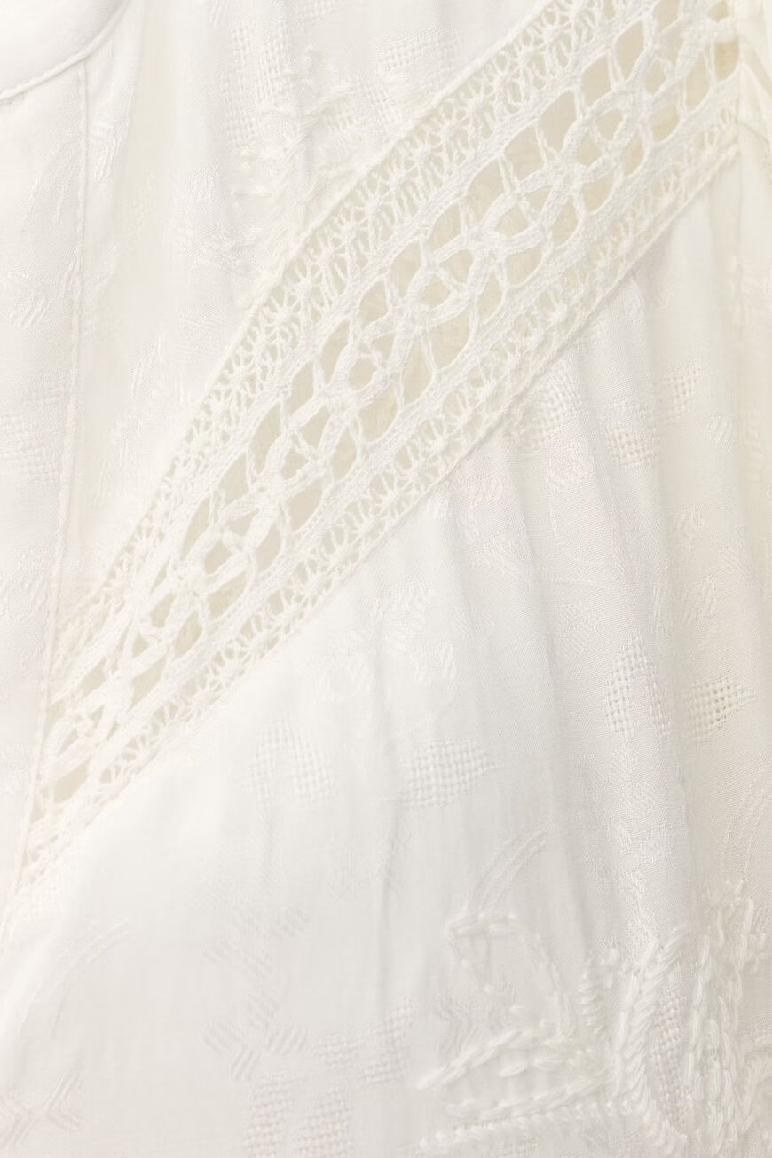 PRISCO Jacquard midi dress
