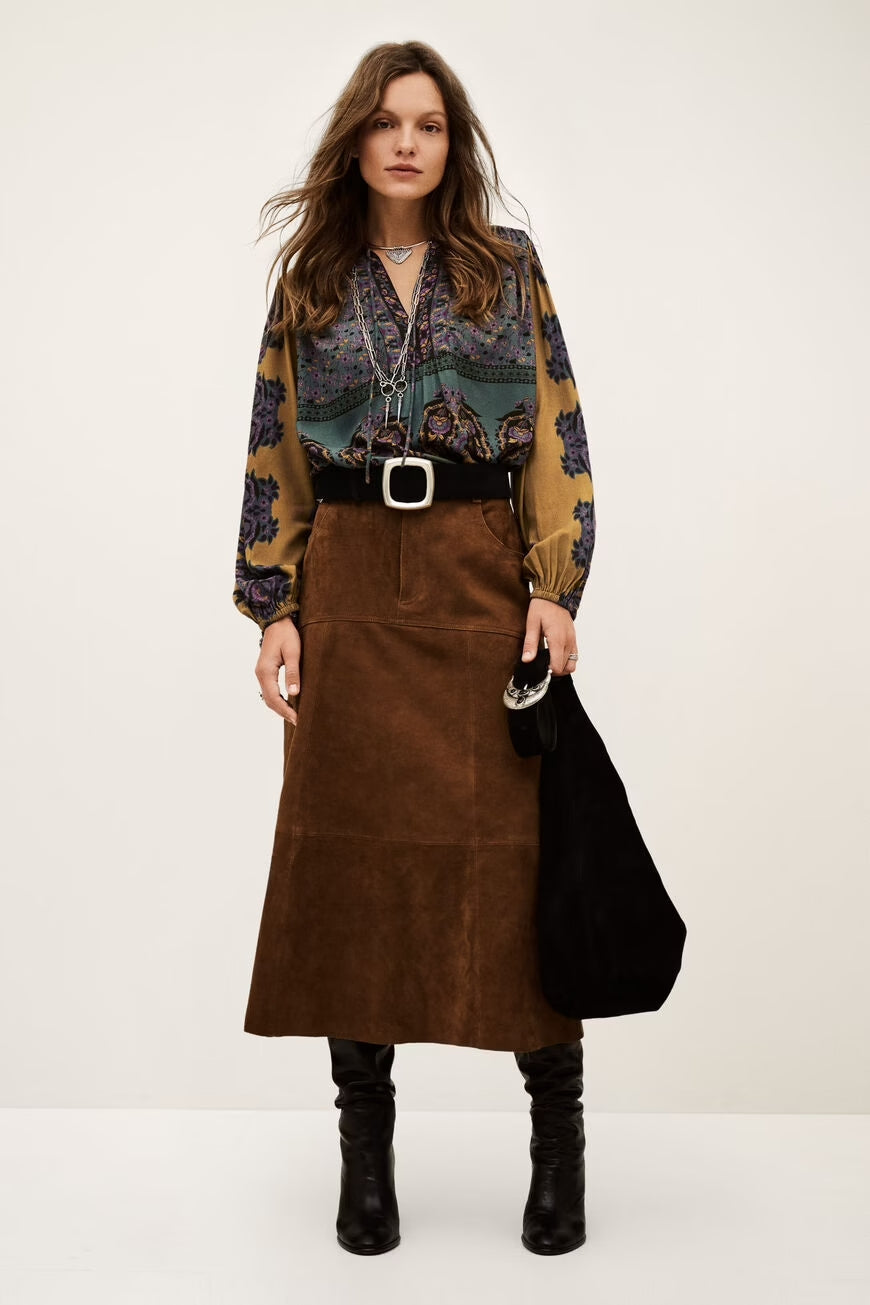 Baker Blouse - Chocolat