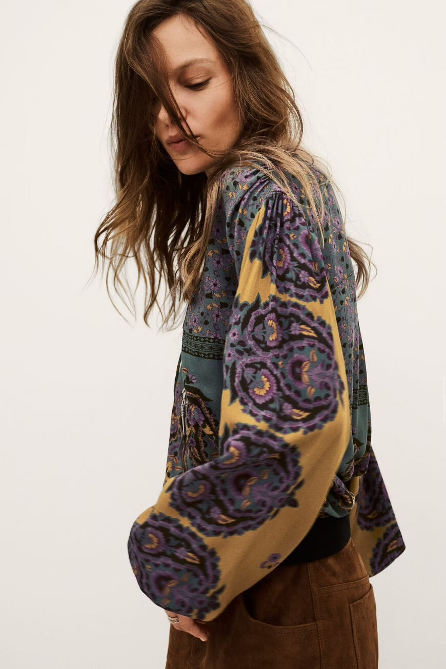 Baker Blouse - Chocolat